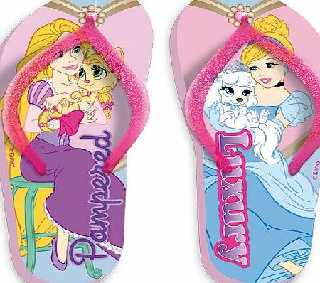 Disney Princess Cinderella Disney Princess Flip Flops Size 12-13