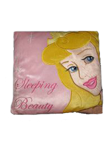 Disney Princess Cushion Sleeping Beauty Design 25 x 25cm