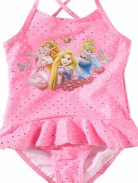 Disney Princess Girls Bright Pink Spots