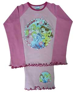 Disney Princess Girls Pyjamas - Size 5 - 6 Years