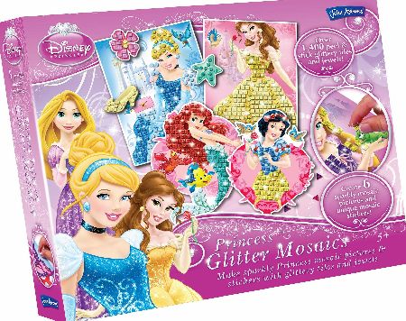 Disney Princess Glitter Mosaics