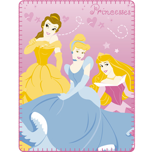 Disney Princess I Sparkle Fleece Blanket