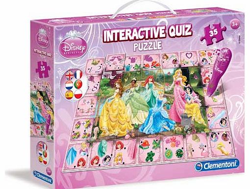 Princess Interactive Quiz Puzzle