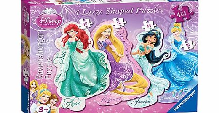 Princess Large Piece Jigsaw Puzzles, Pack