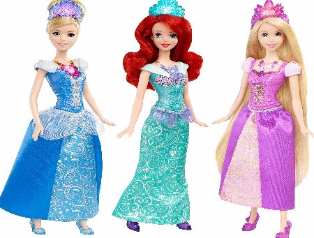 Disney Princess Light Up Gems Doll Assortment