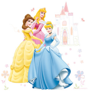 disney Princess Maxi Sticker