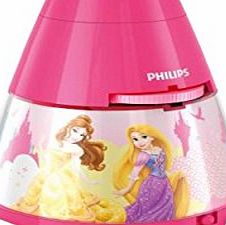 Disney Princess Philips Disney Princess Childrens Night Light and Projector Integrated LED, 1 x 0.1 W