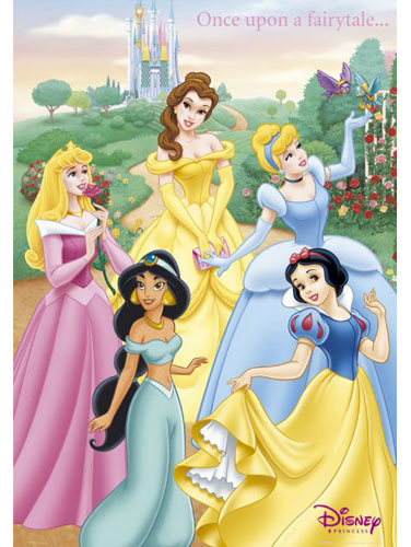 Disney Princess Poster and#8216;Fairytaleand8217; Design Maxi FP1361