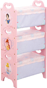 Disney Princess Stackable Storage - 3 units