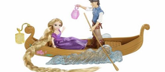 Princess T7561 Tangled Rapunzels Gondola Playset with Rapunzel and Flynn Rider