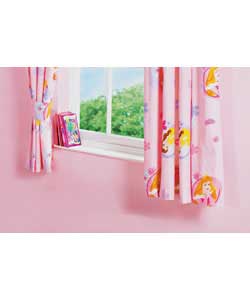 Disney Princess True Love Curtains - Multi-Printed
