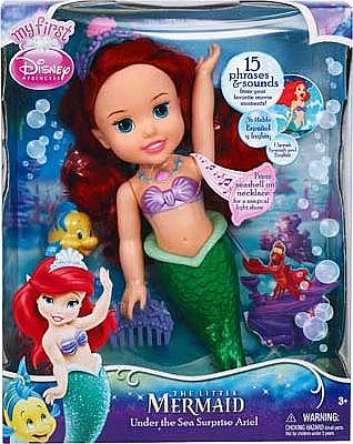Jakks Pacific The Little Mermaid Under The Sea Surprise Ariel