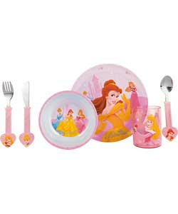 Princesses 6-Piece Dinner Set
