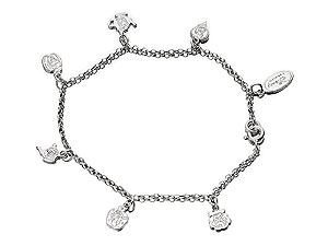 Princesses Sterling Silver Six Charms