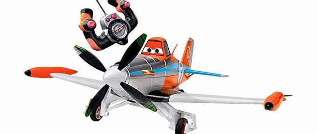 Disney Radio Controlled Dusty and Lightning McQueen.