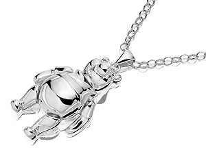 disney Silver Articulated Winnie the Pooh