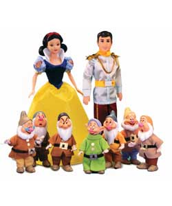 DISNEY Snow White Dwarfs Set