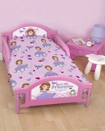 Sofia The First Amulet Girls Junior Toddler Cot Bed Set 4 in 1