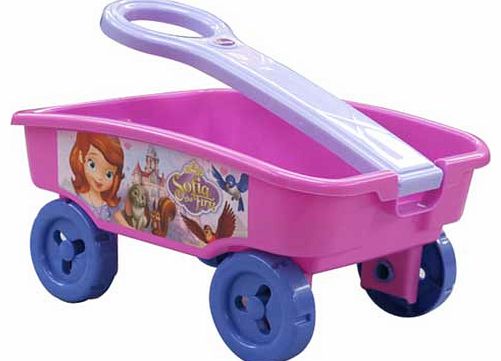 Sofia the First Pull Along Wagon
