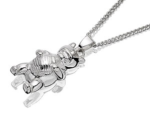 Sterling Silver Winnie The Pooh And His