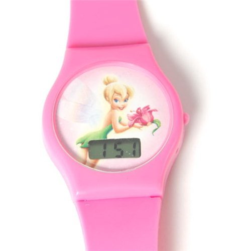 Tinkerbell Digital Pink Strap Girls Watch