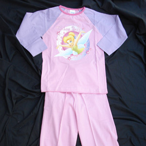 Tinkerbell Pyjamas Age 3-4