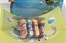 Disney Toy Story Skateboard Ramp with 3 Fingerboards