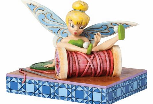 Disney Traditions Falling Fairy Tinkerbell Figure, Multi-Colour