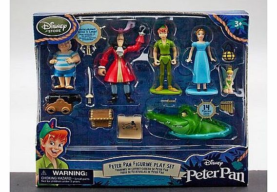 Disney Walt Disneys Peter Pan Collectible Figure Set