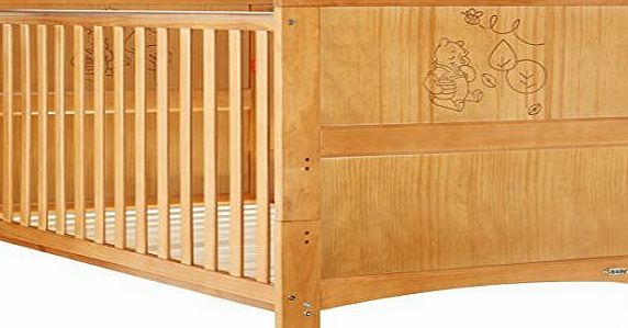 Disney Winnie the Pooh Cot Bed (Country Pine)