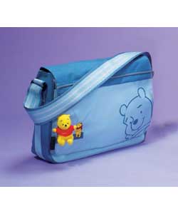 DISNEY Winnie the Pooh Flap Bag - Blue