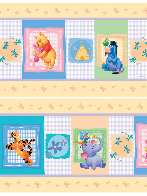 winnie the pooh wallpaper border. Winnie the Pooh Border