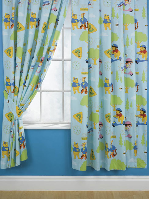 Disney Winnie the Pooh Winnie the Pooh Curtains Super Sleuths