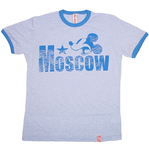 Disneys Ink and Paint Ink and Paint Mens Moscow Mickey Tee