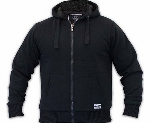 Dissident Mens Brushed Back Zip Fleece
