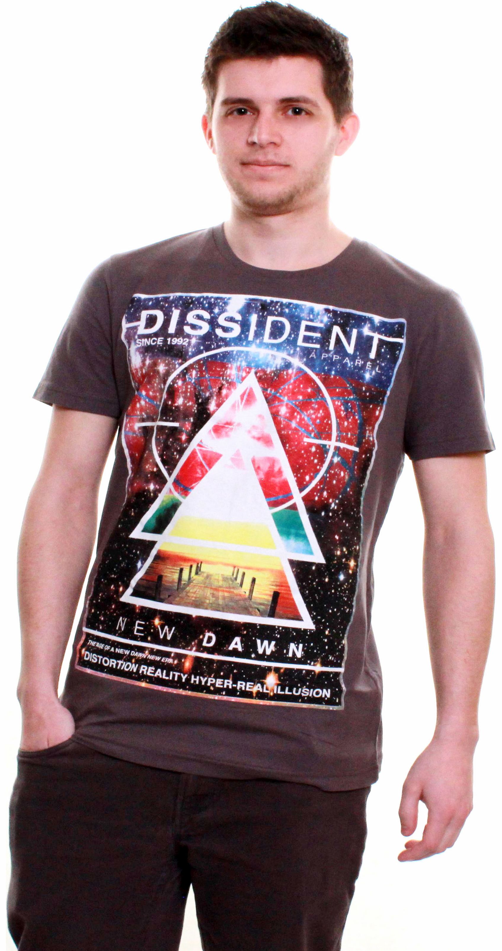 Dissident New Dawn Mens Short Sleeve T-Shirt
