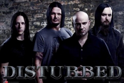 DISTURBED Group Music Poster