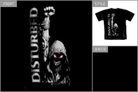 Disturbed (Up Yer Fist) T-Shirt brv_20442000P_D