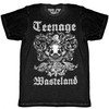 Disturbia Teenage Wasteland Womens T-Shirt