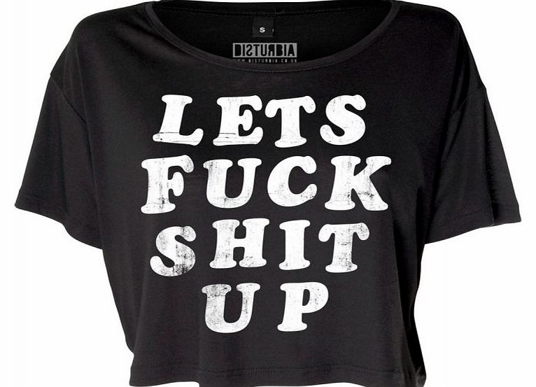 Disturbia Tourettes Crop Top