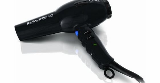 Diva Professional Styling Rapida 3600 Black Hairdryer