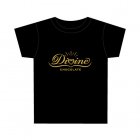 Divine Chocolate Black Fairtrade Cotton T Shirt