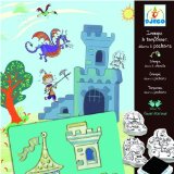 Djeco Knights tell a story stamp set