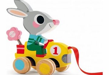 Djeco Roulapic the Rabbit Multicoloured `One size