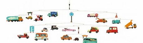 Djeco Traffic mobile Multicoloured `One size