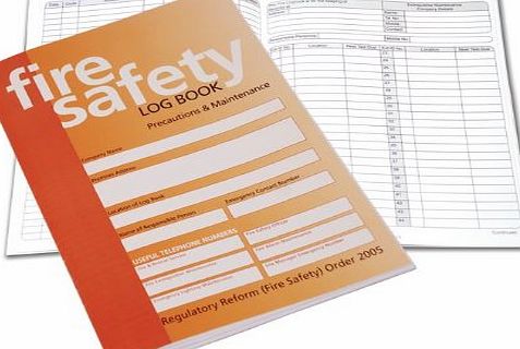 DK Medical Supplies DK Medical Fire Safety Log Book Compliant Required by Law