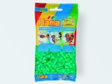 DKL Hama Beads - Fluorescent Green (1000 Midi Beads)