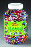 Hama Beads 15000 Glitter Mix in Jar