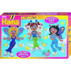 Hama Beads Butterfly Girls Gift Box Midi Beads