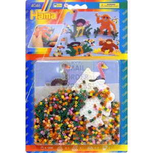 DKL Hama Midi Beads Monkey Ostrich 1300 Kit Midi Beads